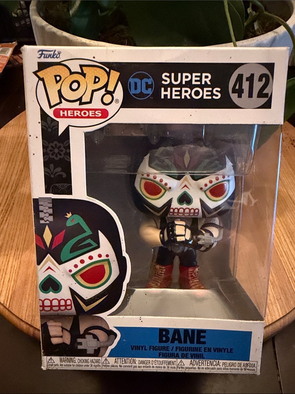 Funko Pop! Heroes Bane Vinyl Figure - White, Red, Green